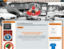 Tablet Screenshot of bombeirosnp.com.br